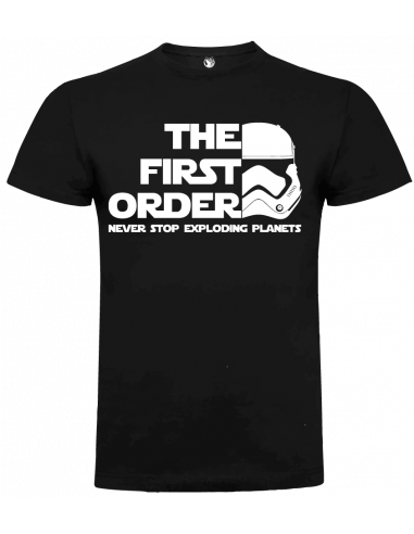 Camiseta firts order unisex