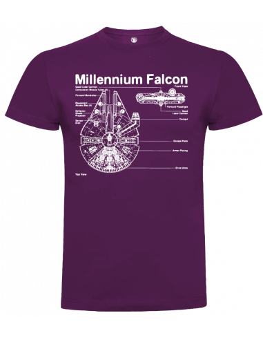 Camiseta millennium falcon unisex