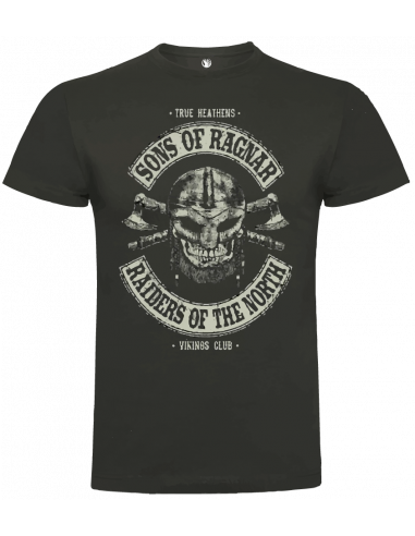 Camiseta sons of ragnar vikings club