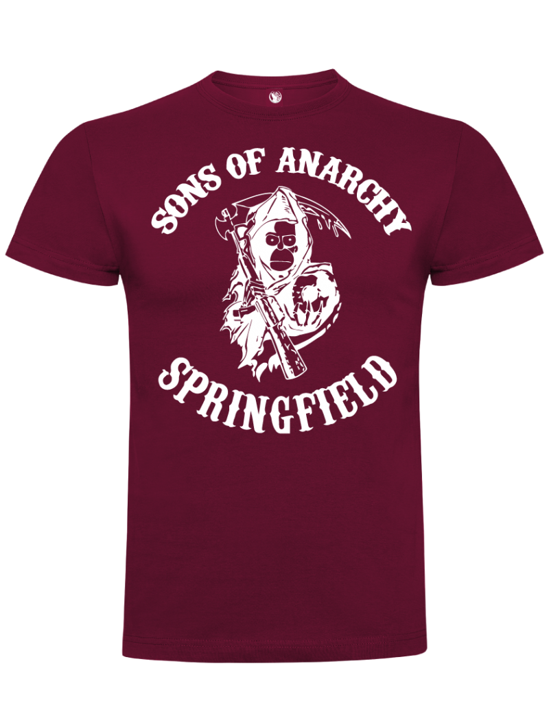 Camiseta sons of anarchy springfield unisex