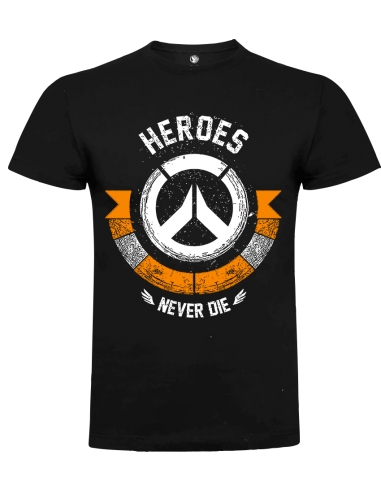 Camiseta Niño HEROES NEVER DIE