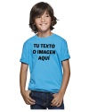 Camiseta niño algodón personalizada